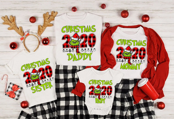 Grinch 2020 Baby Onesie