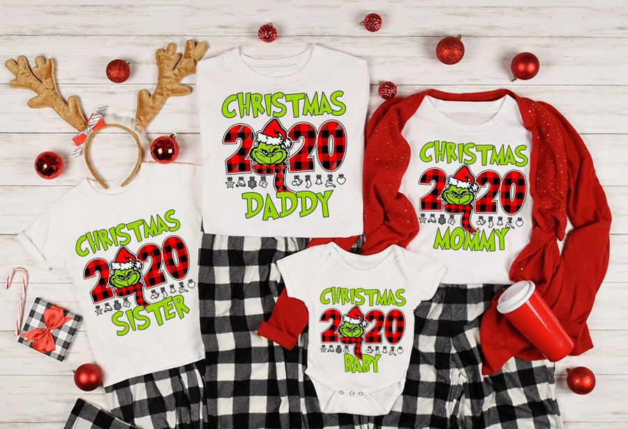 Grinch 2020 Baby Onesie