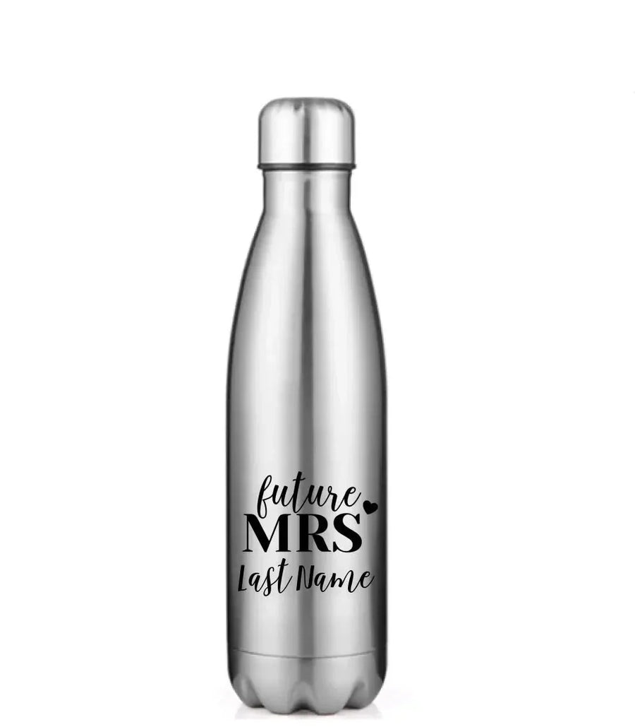 Customizer - Future Mrs & Mr Personalized 17oz Water Bottle