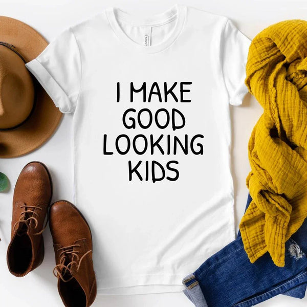 I Make Awesome Kids Shirts – Funny Mom or Dad Tee, Unisex Fit