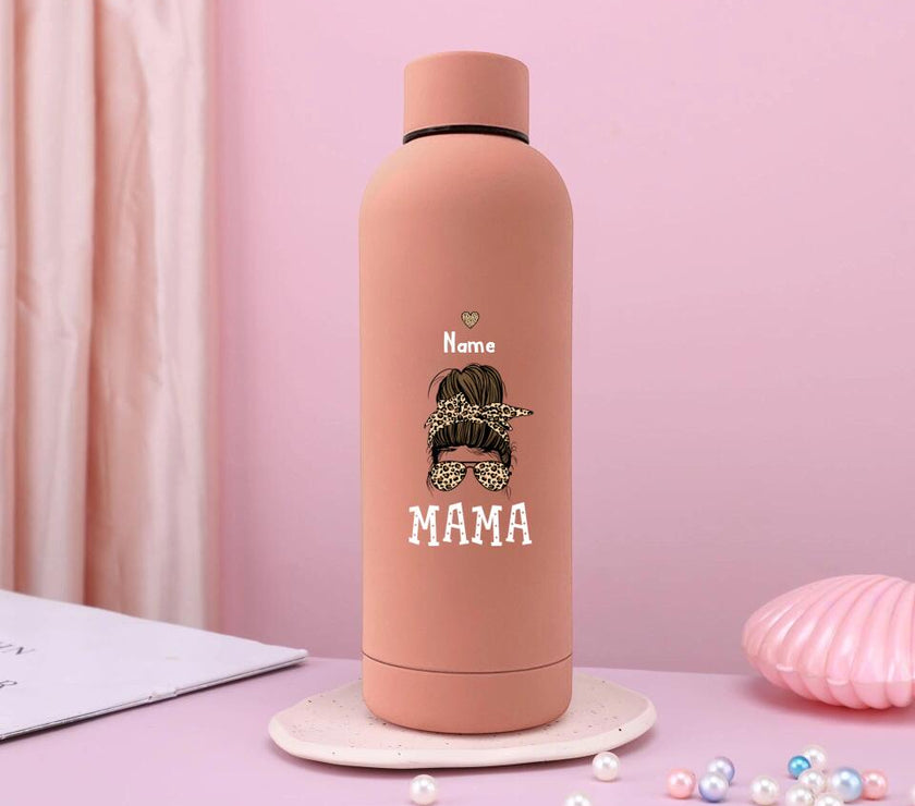 Customizer - Mama And Kids (Messy) Personalized Rubber Bottle