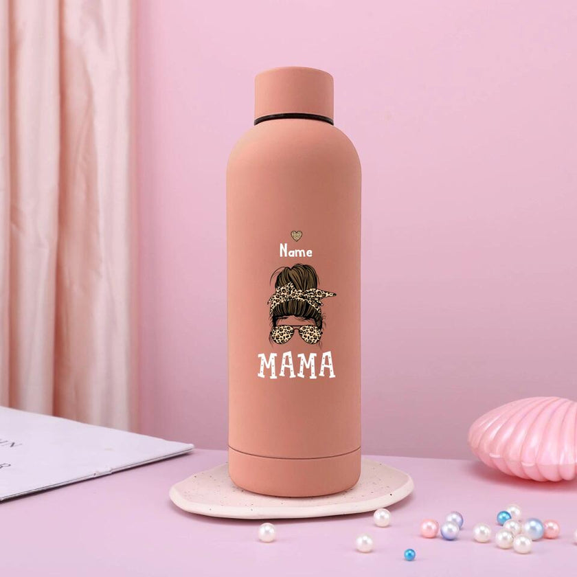 Customizer - Mama And Kids (Messy) Personalized Rubber Bottle