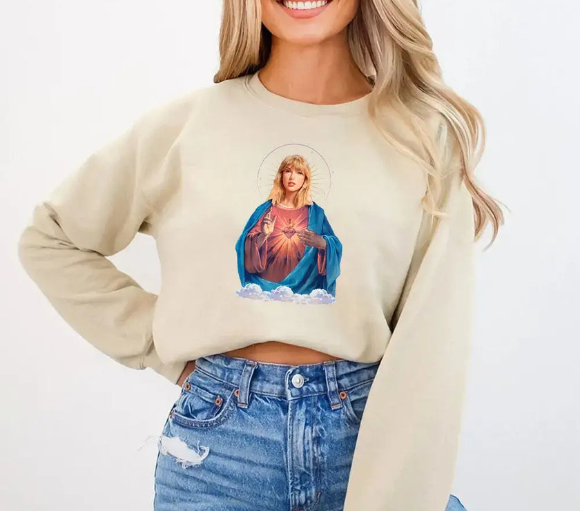 Taysus Tay Jesus Candle Sweatshirt