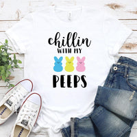 Customizer - Chilling With My Peeps Family Tee