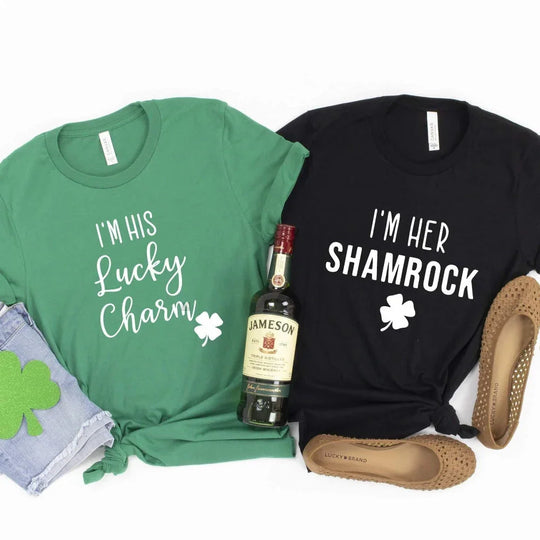 His and Her Lucky Charm Couples Tee Bundle