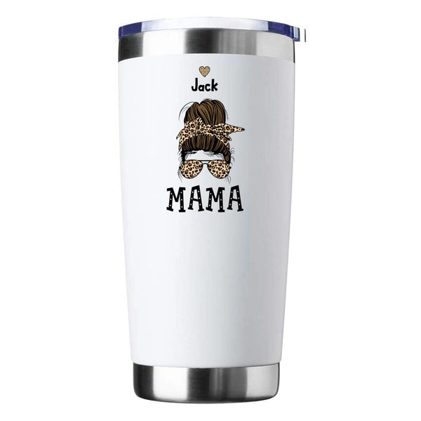 Customizer - Mama And Kids (Messy) Personalized Tumbler