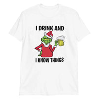 I Drink & I Know Things Christmas  Tee