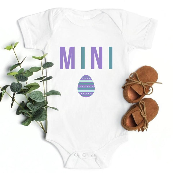 Customizer - Mama Mini Easter Egg Tee - Mom And Daughter Easter Tee