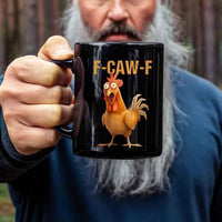 Funny F-Caw-F Chicken Mug