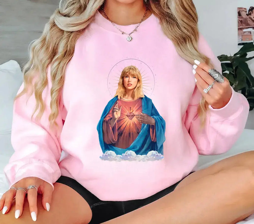 Taysus Tay Jesus Candle Sweatshirt