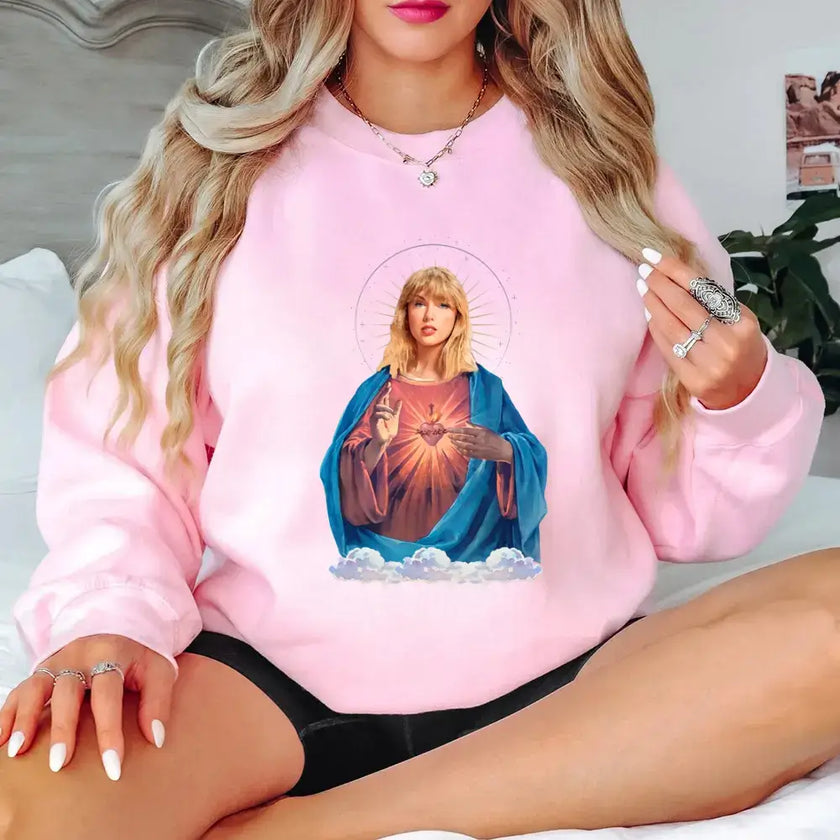 Taysus Tay Jesus Candle Sweatshirt