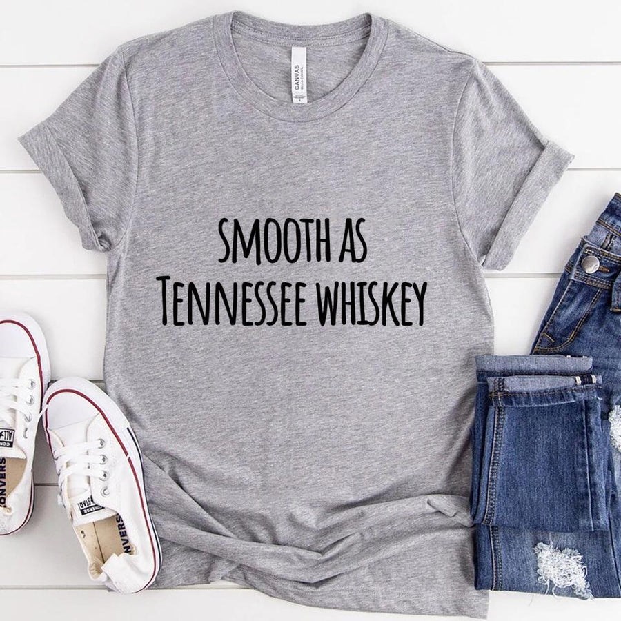 Customizer - Smooth As Tenessee Whiskey Couple Tee