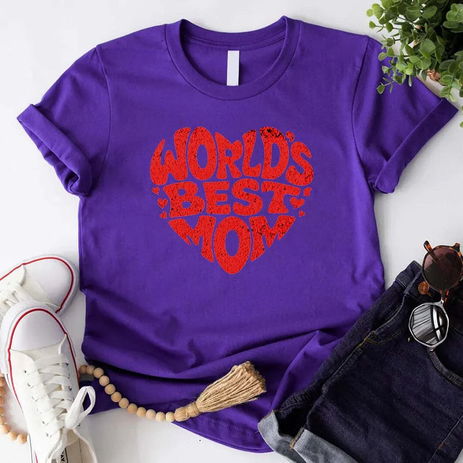 Camisetas de la Mejor Mamá del Mundo: Diseños lindos, divertidos y con estilo para supermamás