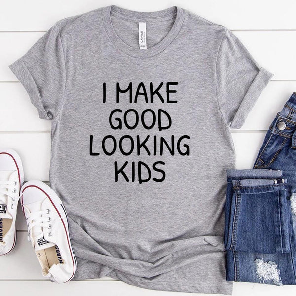 I Make Awesome Kids Shirts – Funny Mom or Dad Tee, Unisex Fit