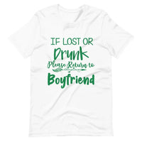 If Lost Or Drunk Please Return To Boyfriend & I'm The Boyfriend Couples Tee Bundle