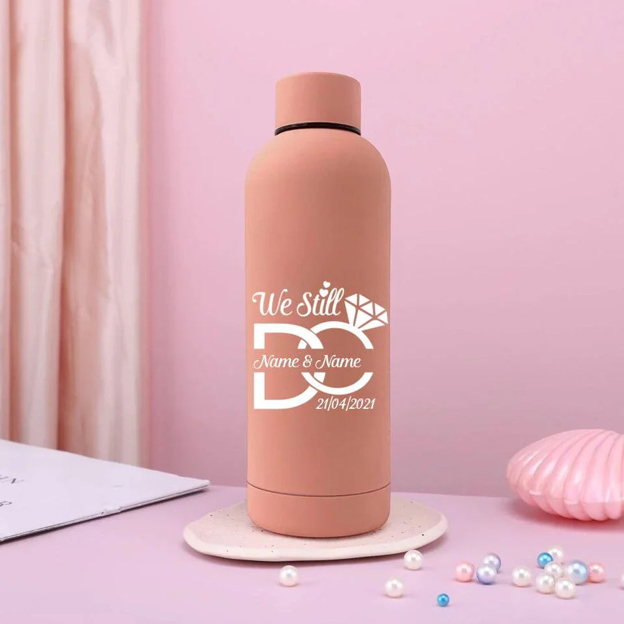 Customizer - We Still Do Centered Personalized Rubber Bottle