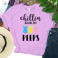 Customizer - Chilling With My Peeps Family Tee