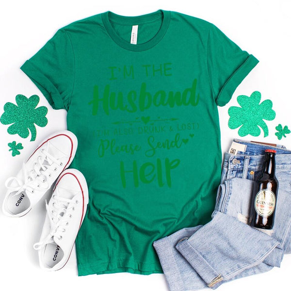 Customizer - If Lost Or Drunk Please Return To Husband Tee
