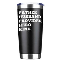 Father Husband Provider Hero King 20oz Tumbler