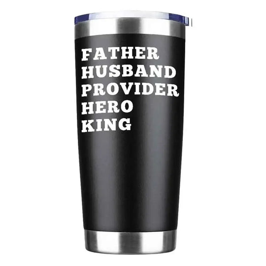 Father Husband Provider Hero King 20oz Tumbler
