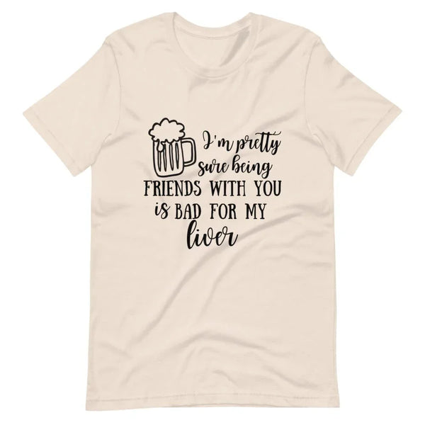 Raising Glasses, Risking Livers Couples Tee Bundle