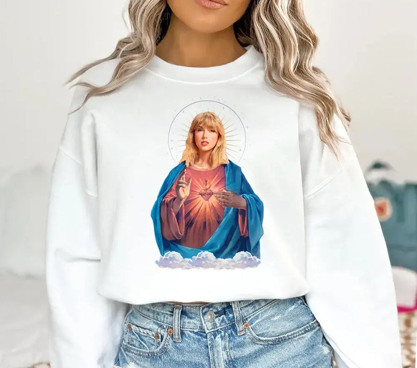 Taysus Tay Jesus Candle Sweatshirt