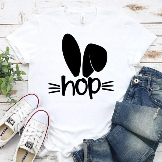 Customizer - Hip & Hop Easter Couple Tee