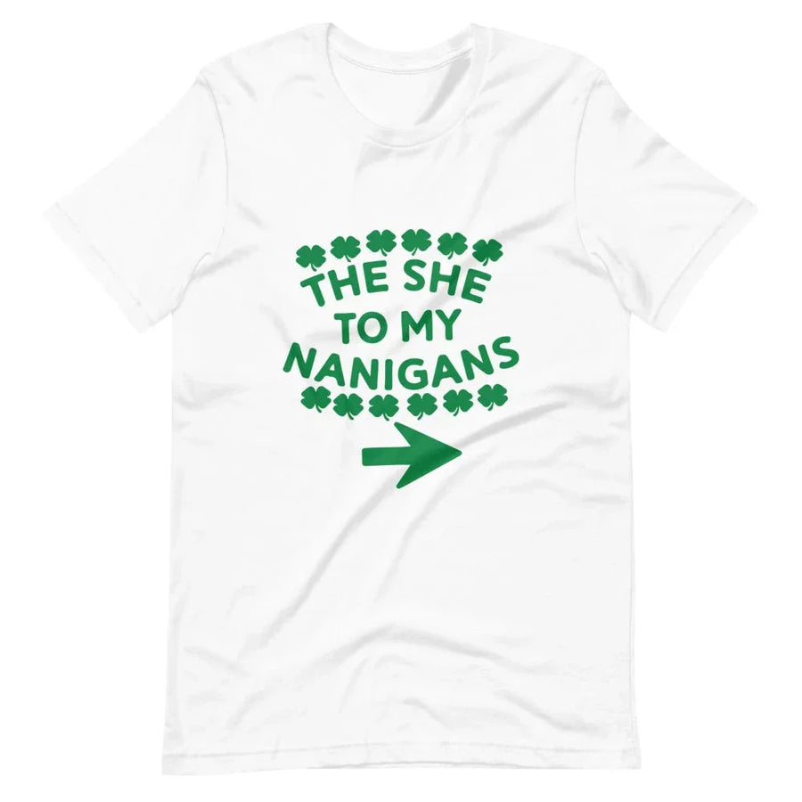 The She To My Nanigans Couples Tee Bundle