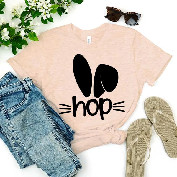 Customizer - Hip & Hop Easter Couple Tee