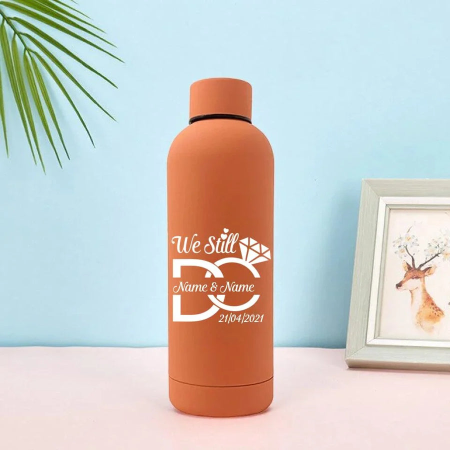 Customizer - We Still Do Centered Personalized Rubber Bottle