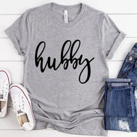 Customizer - Hubby & Wifey Couple Tee