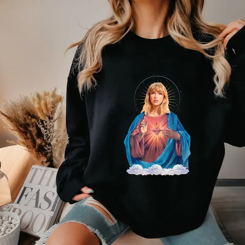 Taysus Tay Jesus Candle Sweatshirt