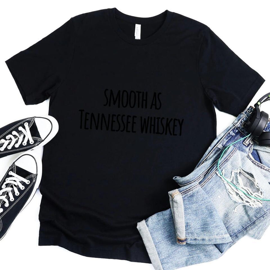 Customizer - Smooth As Tenessee Whiskey Couple Tee