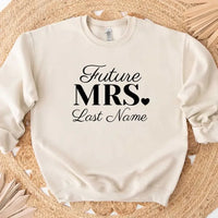 Mrs. Last Name Personalized Tees