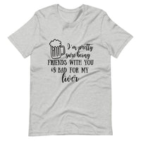 Raising Glasses, Risking Livers Couples Tee Bundle