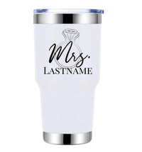 Customizer - Mrs With Ring Personalized Tumbler