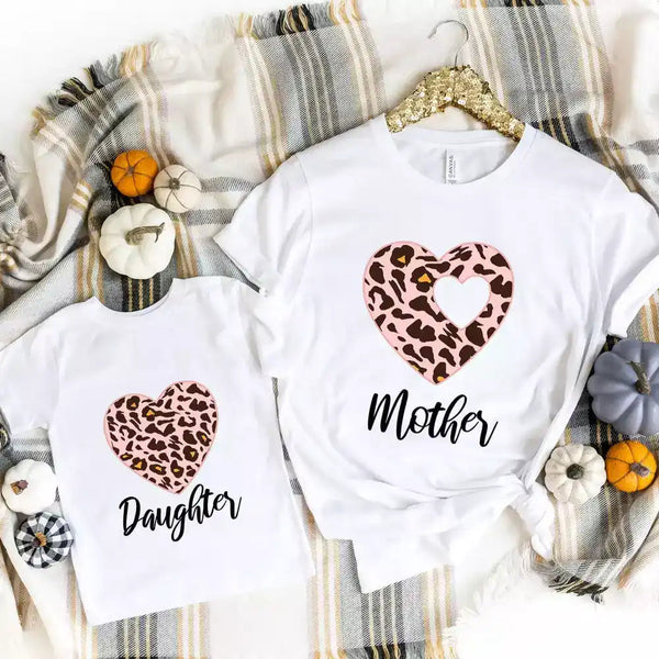 Mother Daughter Heart Tee