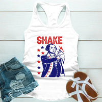 The Presidents Shake And Bake Matching 4th Of July Tank Top