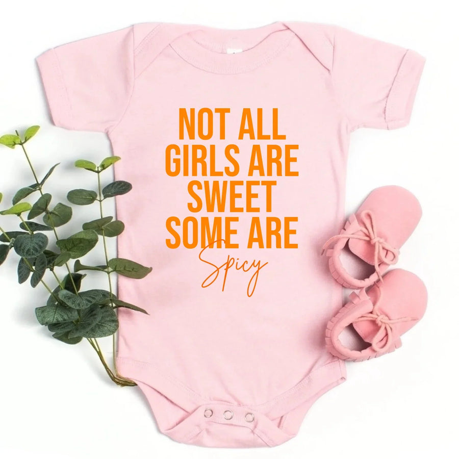 Not All girls are Sweet Some are Spicy Thanksgiving Family T-Shirt