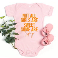 Not All girls are Sweet Some are Spicy Thanksgiving Family T-Shirt