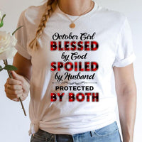 Birthday Girl Blessed & Spoiled Tees