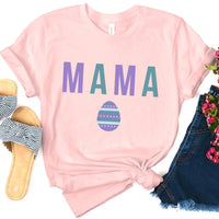 Customizer - Mama Mini Easter Egg Tee - Mom And Daughter Easter Tee
