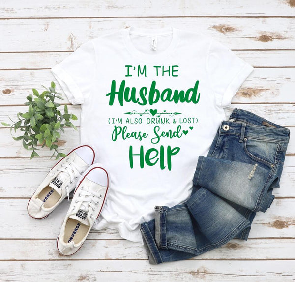 Customizer - If Lost Or Drunk Please Return To Husband Tee