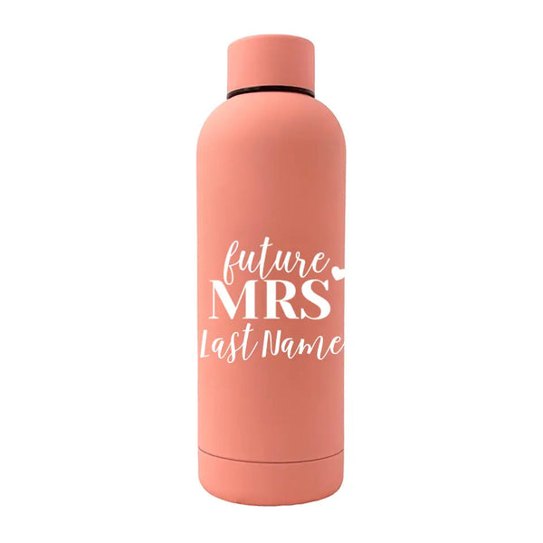 Customizer - Future Mrs & Mr Personalized Rubber Bottle