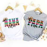 Mama/Papa Couple Tee