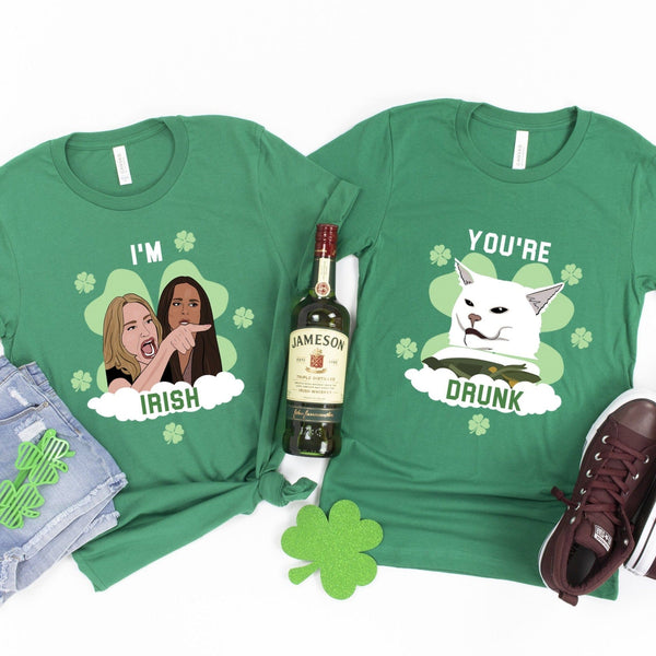 Drunk Meme Couple Tee