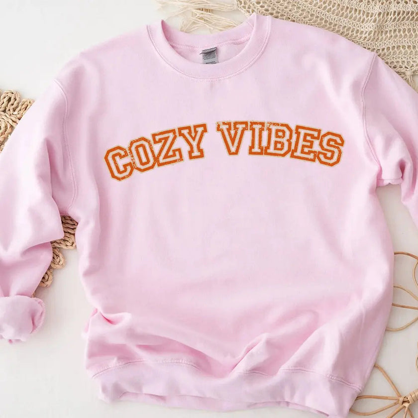 Sweatshirt - Cozy Vibes Fall Top