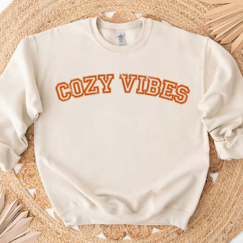 Sweatshirt - Cozy Vibes Fall Top