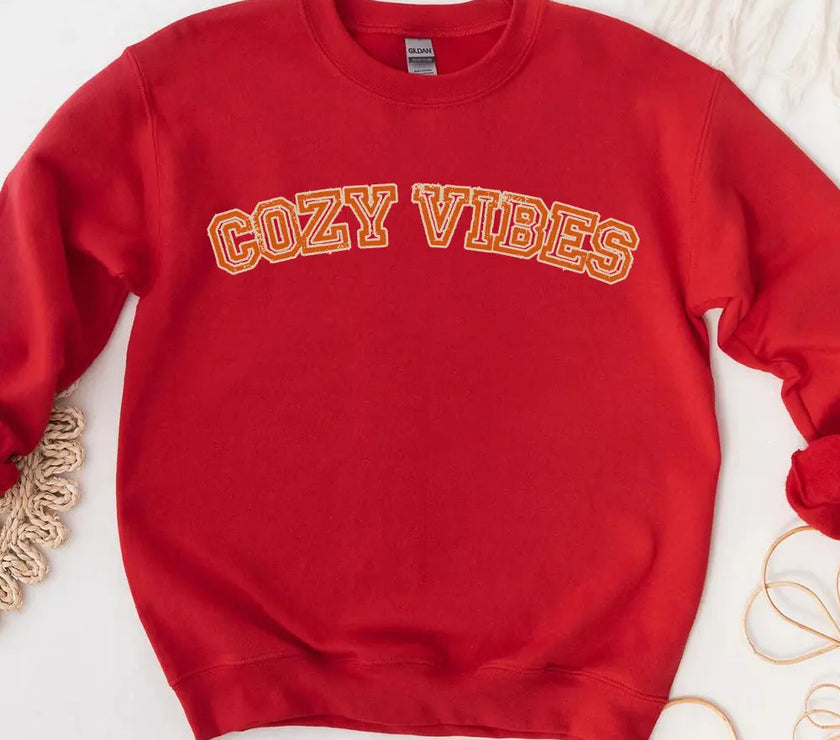 Sweatshirt - Cozy Vibes Fall Top