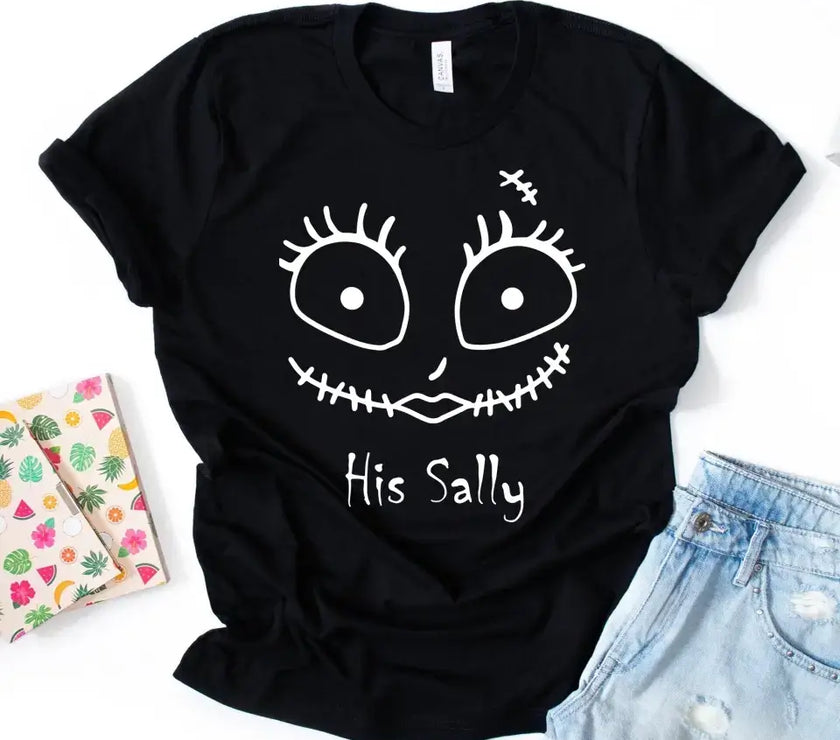 The Jack & The Sally Couples Halloween Tee